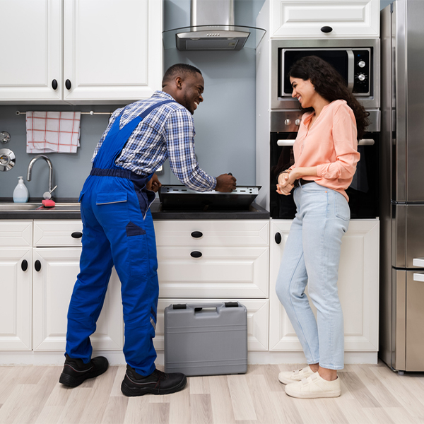 what kind of warranty do you offer on your cooktop repair services in Waltonville